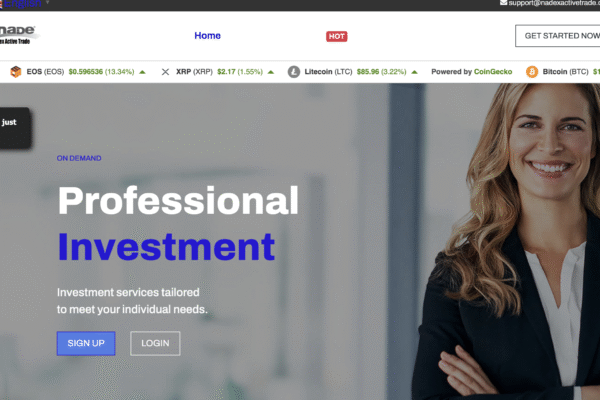 NadexActiveTrade.com scam